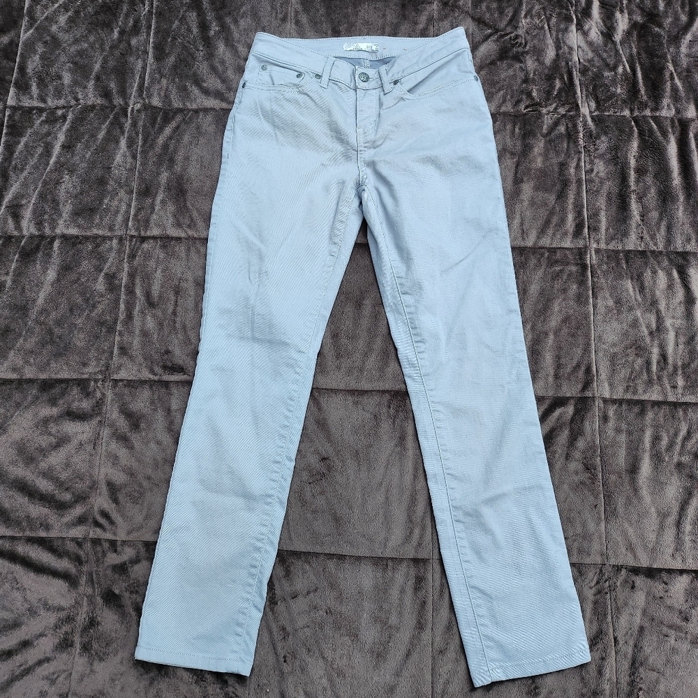 PrAna Kayla Straight Leg Pants Light Gray - Sz 2 / 26